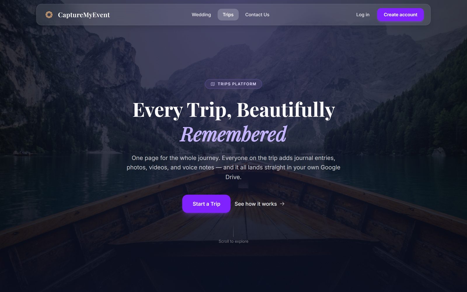 Every trip, beautifully remembered.